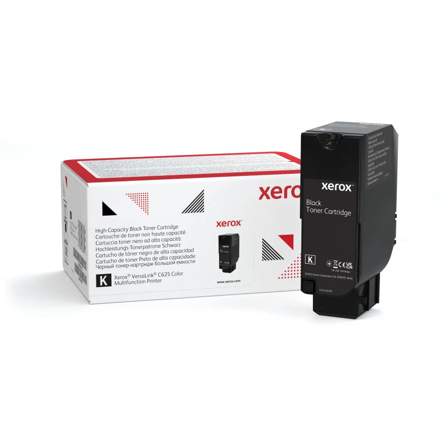 imagen Cartucho Xerox de toner negro de alta capacidad para equipo C625