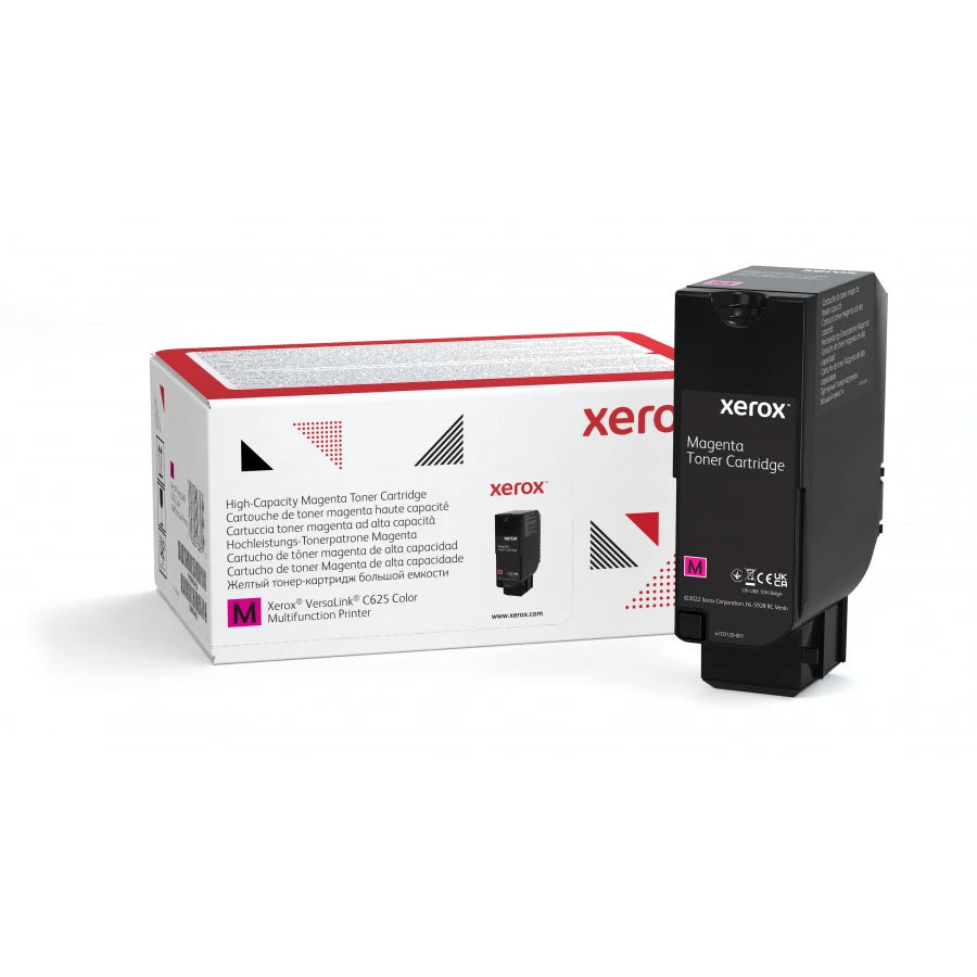 Imagen Cartucho Xerox de toner magenta de alta capacidad para equipo C625