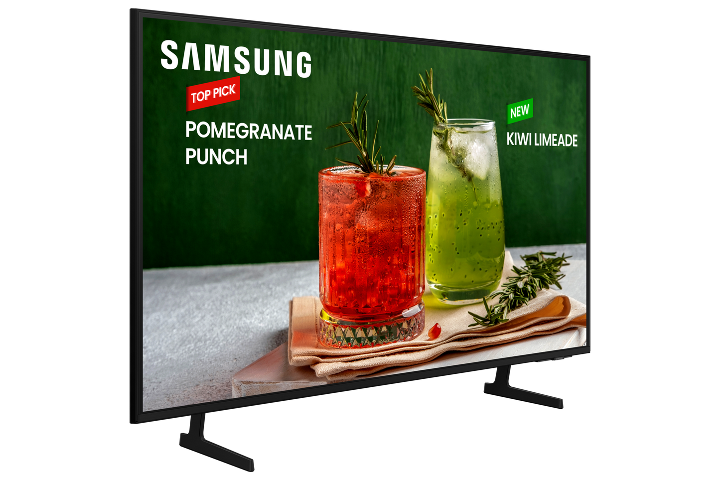 Pantalla Samsung 85” BED-H LED 4K UHD Smart, HDMI/LAN/WiFi, Uso 16/7