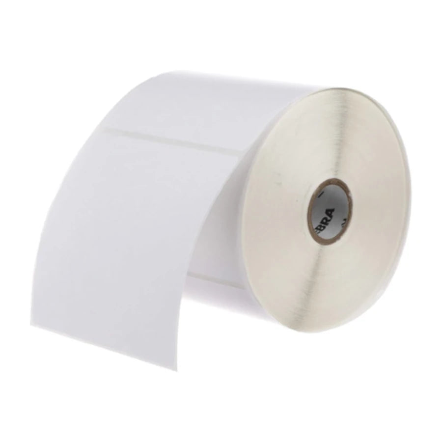 Etiqueta Zebra Papel 4 x 4 pulg DT Z-Perform 2000D nucleo 1pulg 640/rollo 6/caja para impresoras ZD