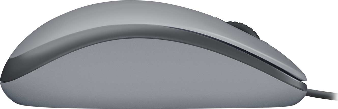 Mouse Logitech Alambrico M110 Silent Gray