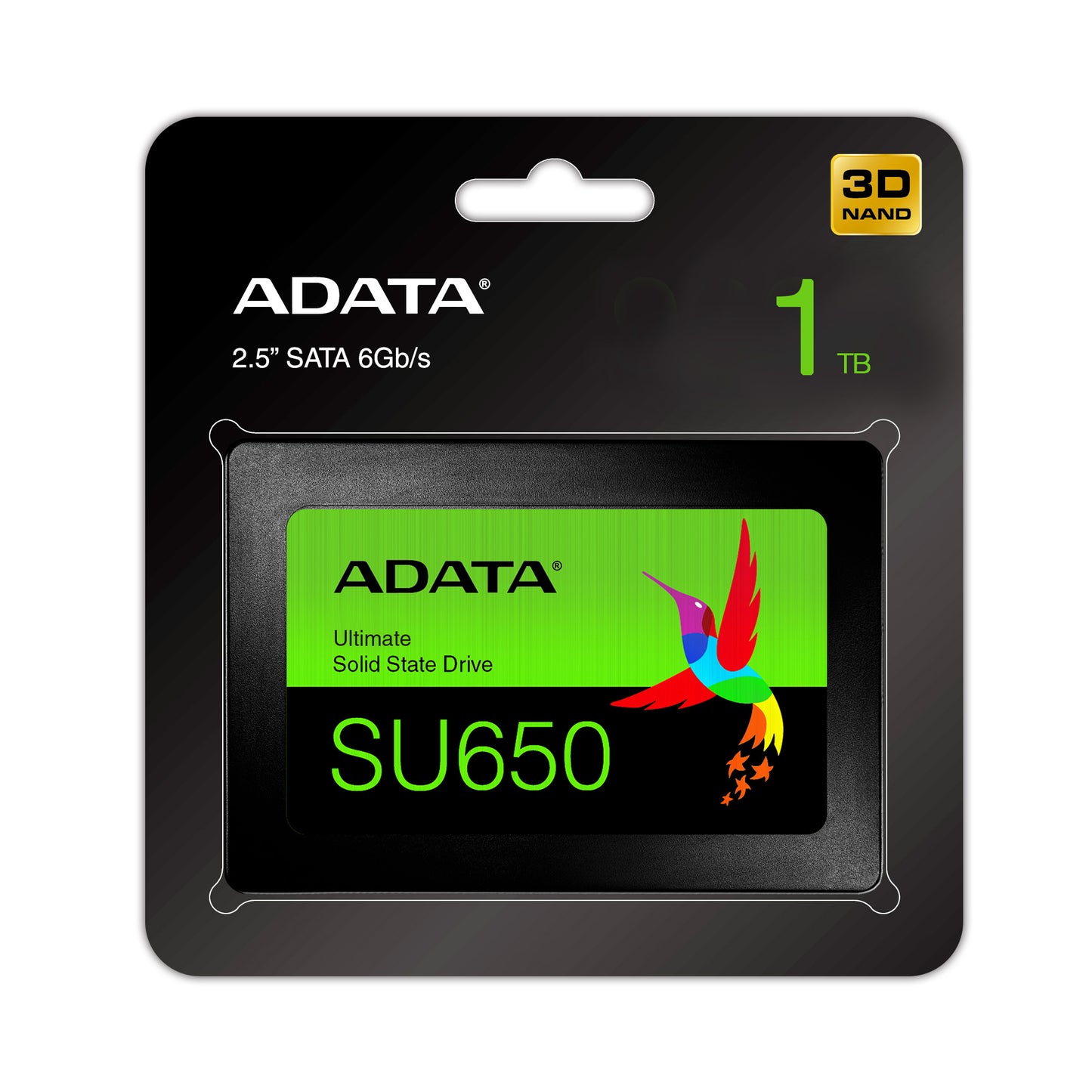 Unidad de Estado Solido SSD Adata 1TB 2.5 Ultimate SU650 450MB/s Escritura 520MB/s Lectura SATA III