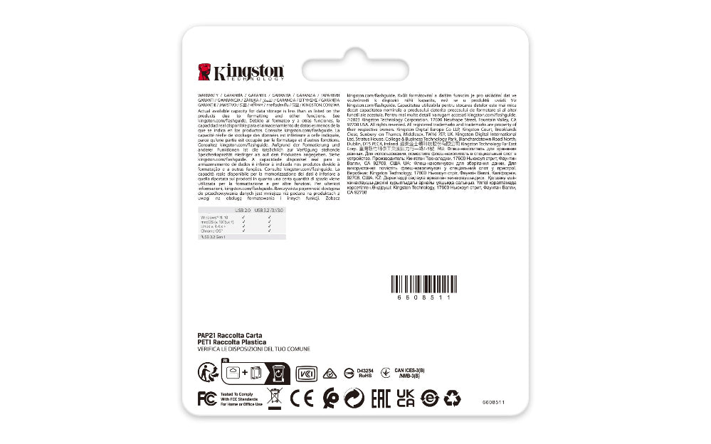 Memoria USB Kingston DataTraveler SE9 G3 64GB USB 3 2 Lectura 220MB/s Dorado