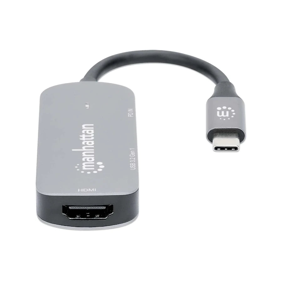 Docking Manhattan USB-C 3 Ptos HDMI/USB-A/USB-C PD