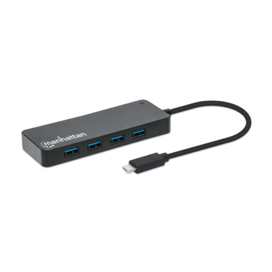 HUB Manhattan USB-C V3.2 7 Ptos A 5Gbps