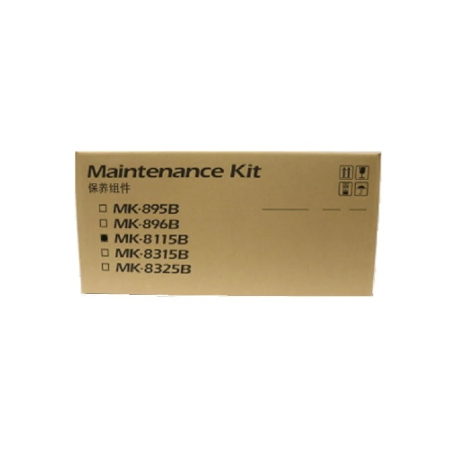 Kit de Mantenimiento Kyocera MK 8115B color de 200K impresiones para M8124cidn M8130cidn 3 Cilindros Color Revelador M8130cidn M8124cidn