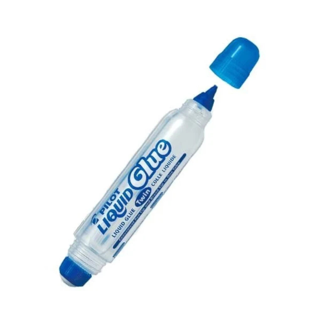 Pegamento Pilot Liquid Glue Adhesivo liquido transparente c/esponja y aplicador fino (doble punta) 50ml