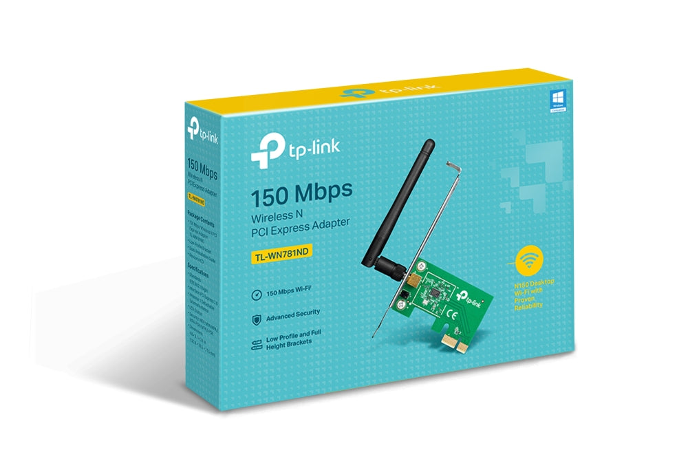 TARJETA RED TP-LINK WIRELESS PCI N 150MBPS 2.4 GHZ