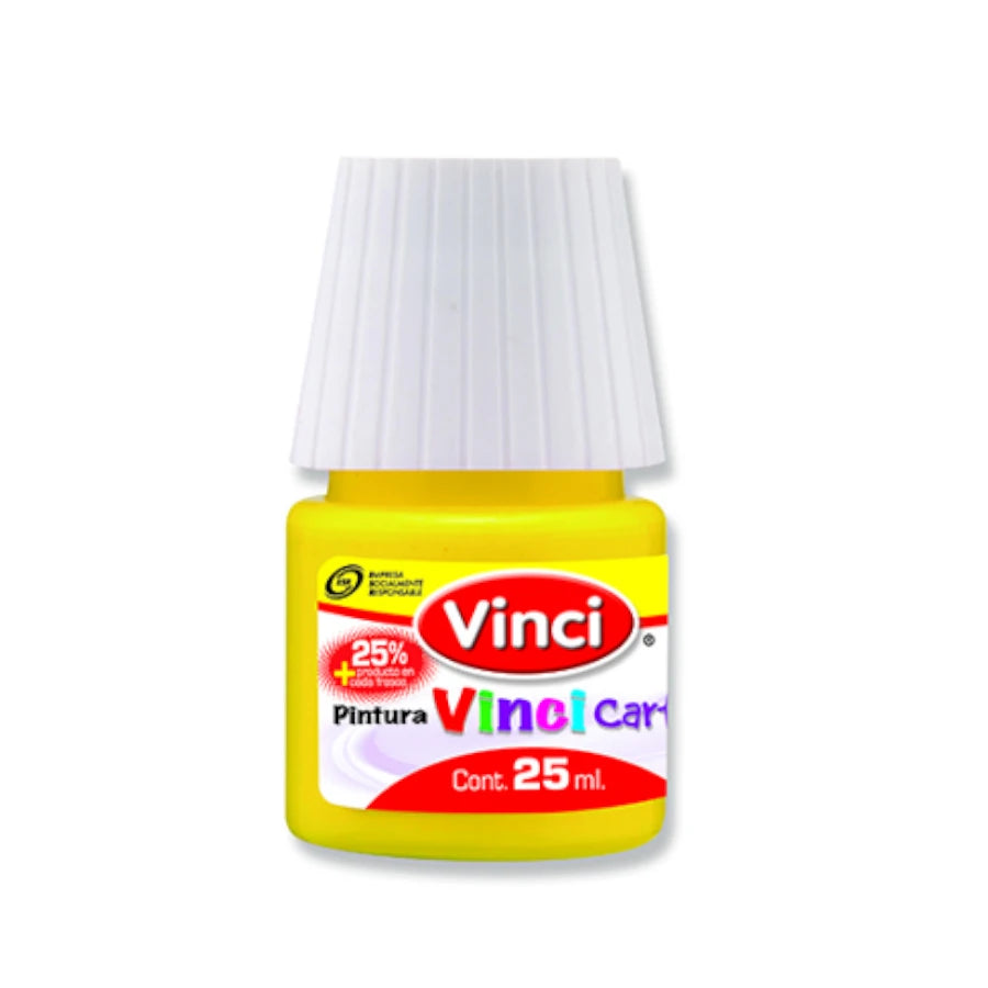 Pintura Vinci Cartel 20ml Amarillo Limon-50
