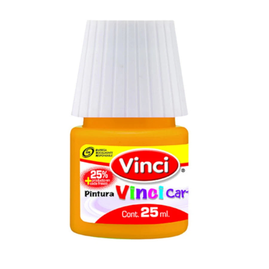 Pintura Vinci Cartel 20ml Amarillo Obscuro-52