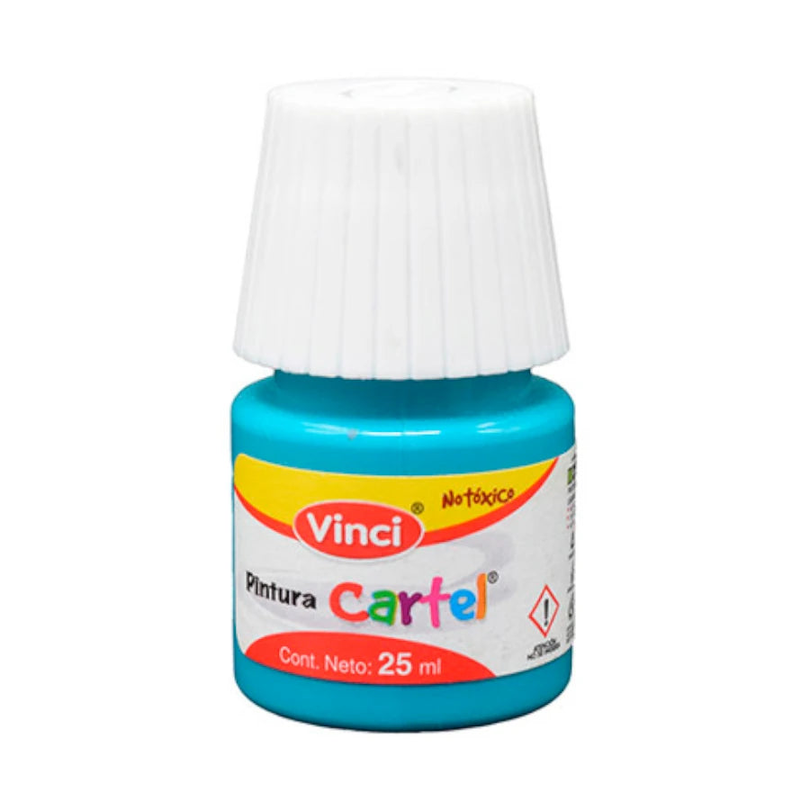Pintura Vinci Cartel 20ml Azul Turquesa-65