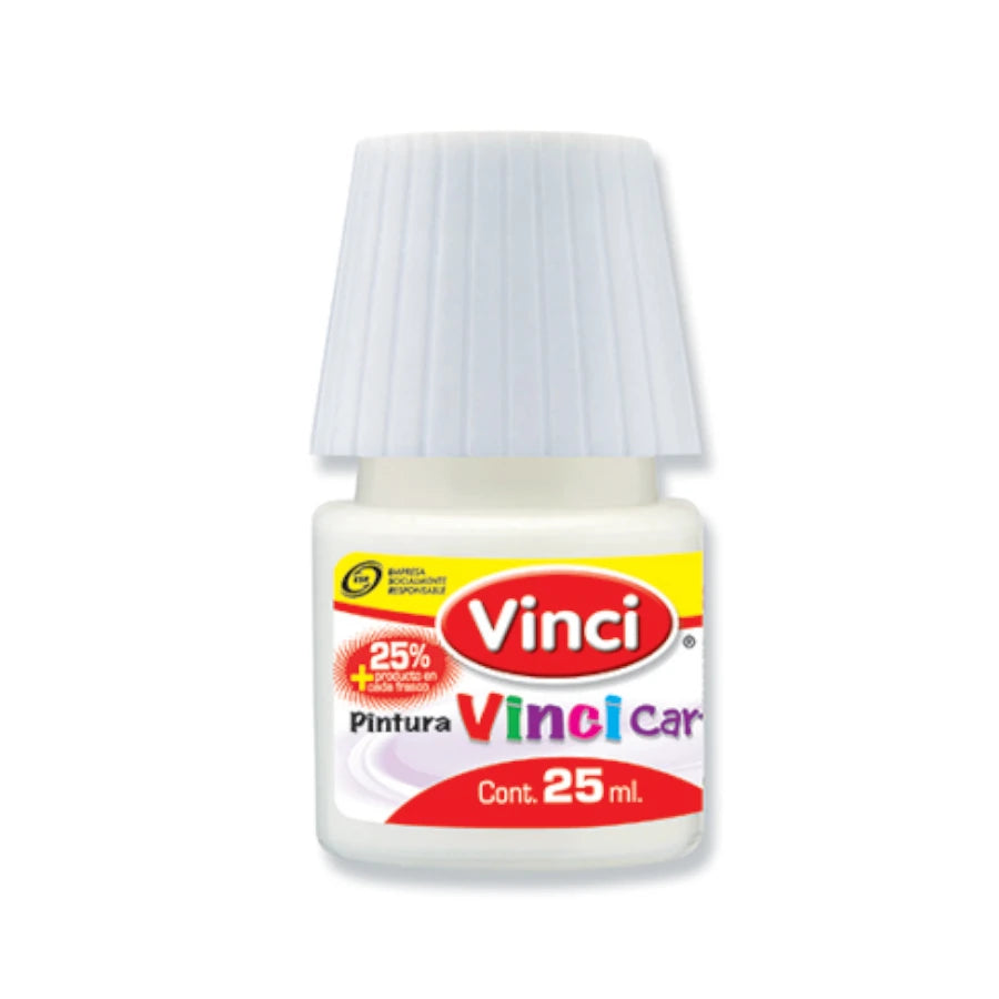 Pintura Vinci Cartel 20ml Blanco Letreros-72 C/10