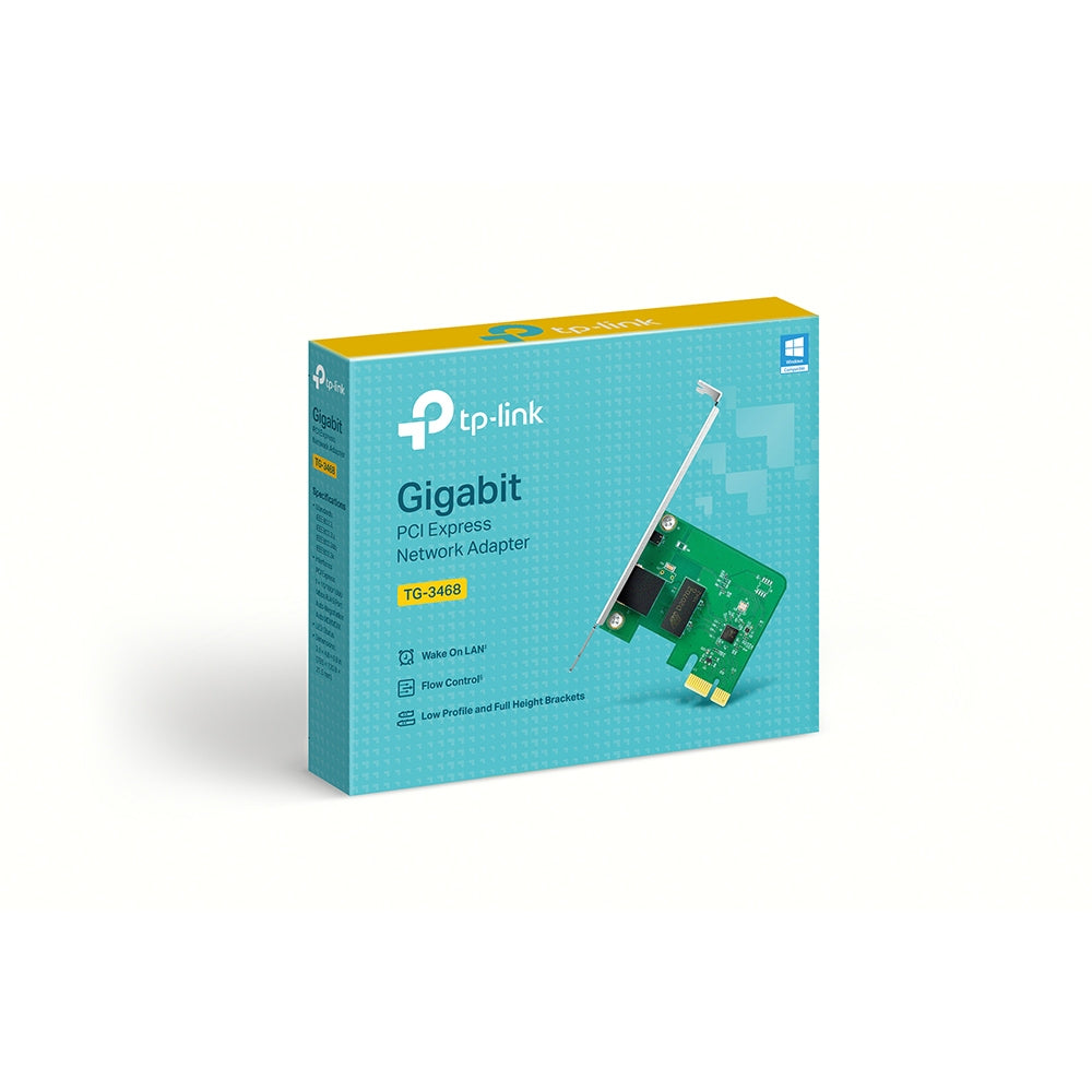 ADAPTADOR DE RED PCIE TP-LINK GIGABIT DE 32-BIT REALTEK RTL8