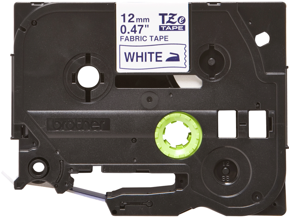 Cinta Brother TZEFA3 Azul sobre Cinta Blanca 1/2