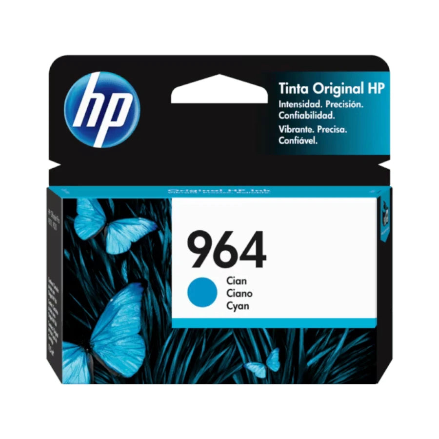 Tinta HP 964 Cian Original Ink