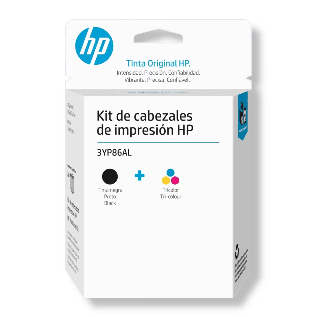 Kit de Cabezales de Impresión Original HP | Negro (M0H50A) y Tricolor (M0H51A)