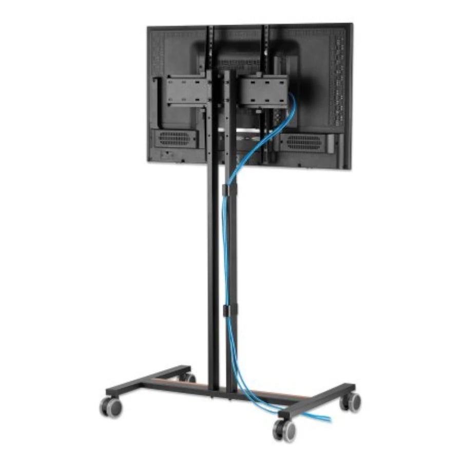 Soporte Manhattan Compacto para TV 34" a 55" Tipo Carro 35kg