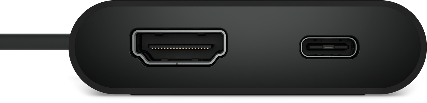 Adaptador de viaje USB-C 4 en 1 Dell Pro DA225 1 Año garantía