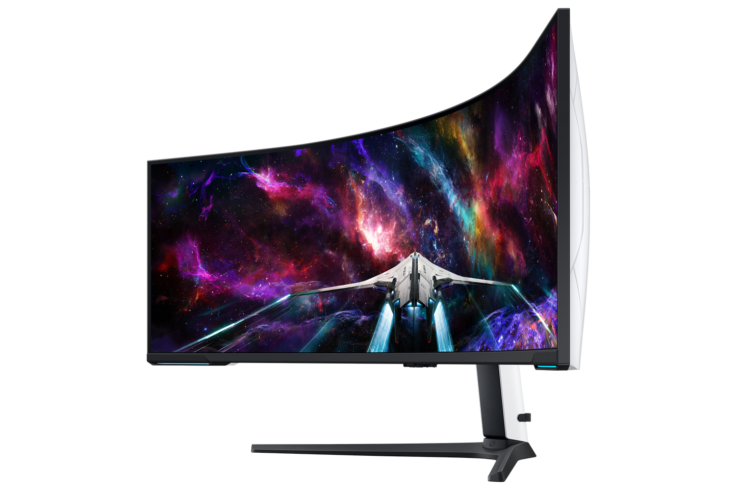 Monitor Samsung Mini LED 57 pulgadas Curvo FHD Resolucion 7680 x 2160 Panel VA