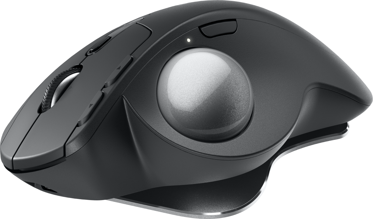 Mouse Logitech Trackball Inalámbrico Ergo S Color Negro