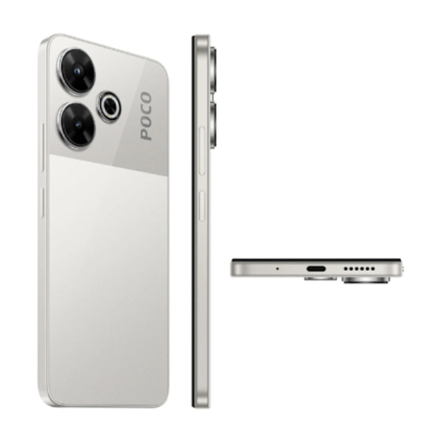 Smartphone Xiaomi Poco M6 6.79" 2460x1080 108+13MP Xiaomi HyperOs 256+8GB 5030mAh Color Plata