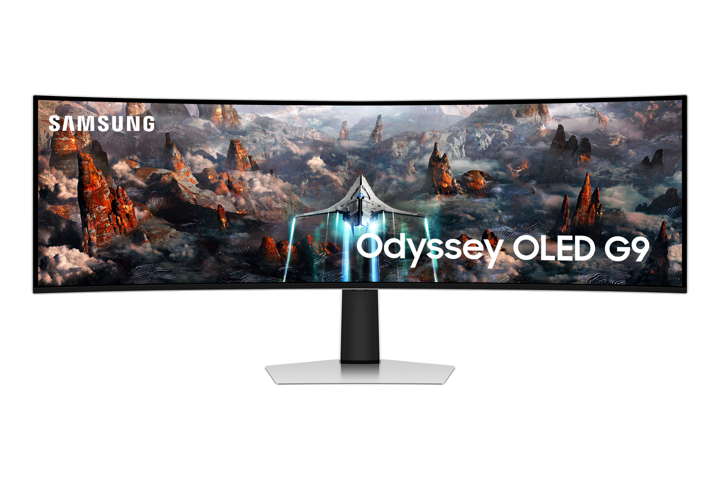 Monitor Samsung Curvo Oled Gamer 49" Resolucion 5120x1440 Panel Oled