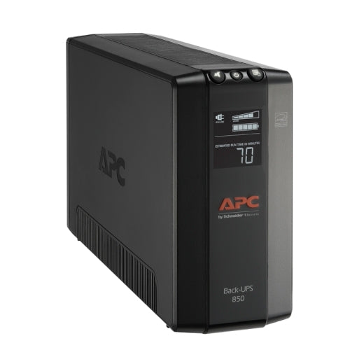 Unidad Back UPS APC Pro BX 850 VA 8Tomas de Salida AVR Interfaz LCD LAM 60 Hz