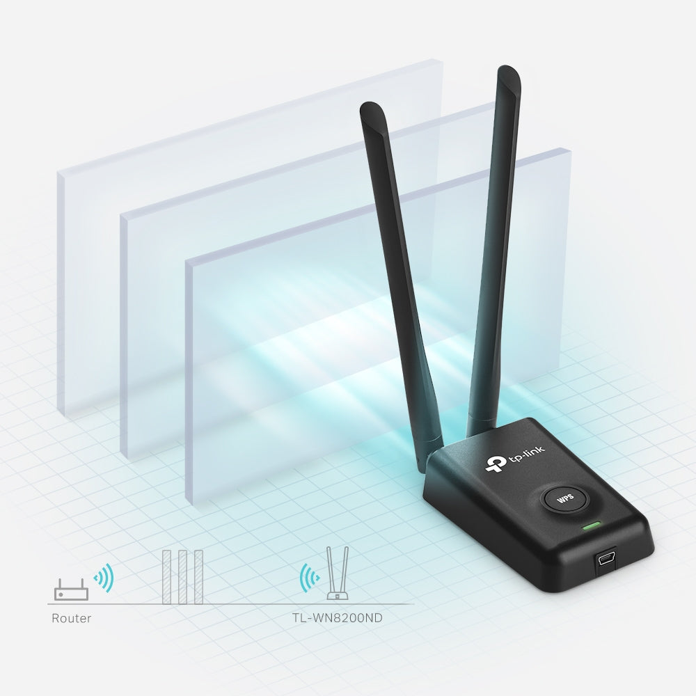 TARJETA DE RED INALAMBRICA TP-LINK USB N 300MBPS EN ALTA POT