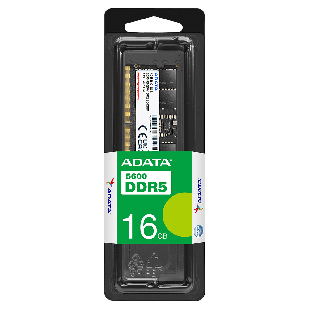 Memoria Ram Adata 16GB DDR5 SO-DIMM 5600Mhz
