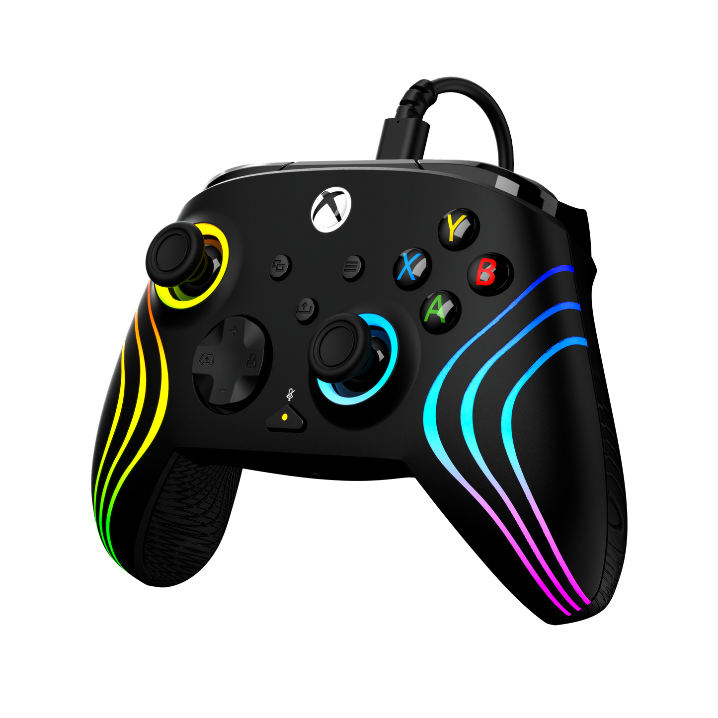 Control de juego Turtle Beach Afterglow Wave Negro