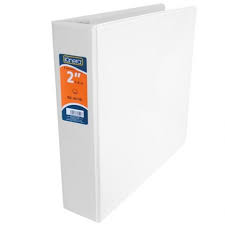 Carpeta kinera vinil aro "o" 2" blanca