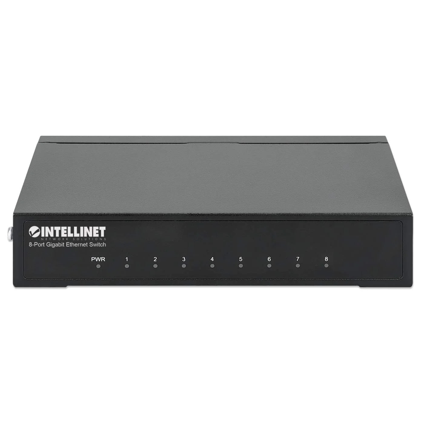 Switch Intellinet Escritorio Ethernet Gigabit 8 Puertos Color Negro