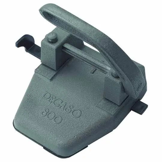 Perforadora pegaso 800 dos orificios 8cm fierro fundido