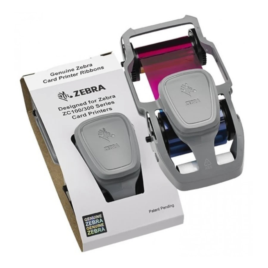 Cinta Zebra Color YMCKO rinde 200 imagenes para ZC100 / ZC300