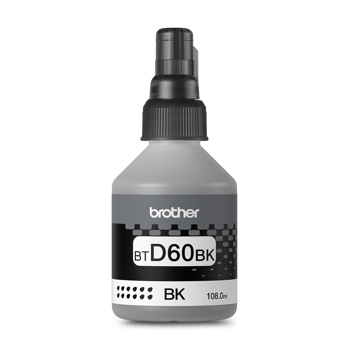 Botella de Tinta Original Brother BTD60BK