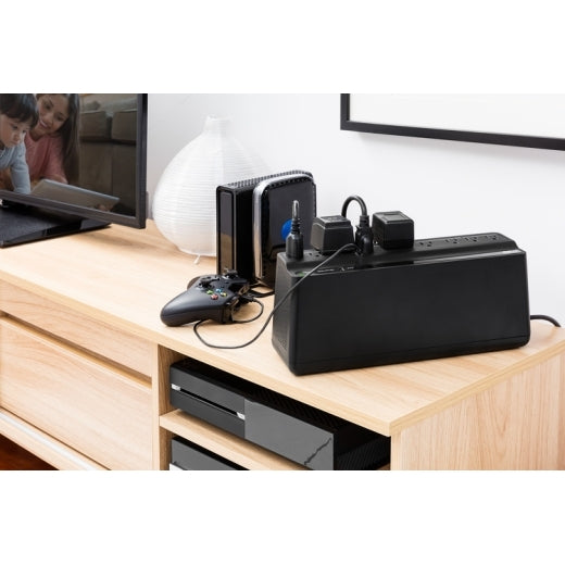 UPS APC Back ES 850VA/450W 120V Batería Plomo 9 Contactos Color Negro