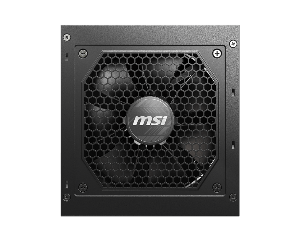 Fuente de Poder MSI MAG A850GL PCIE5 850W ATX 12V 80 Plus Gold Full Modular PCIe 5.0 24 pin Fan 120mm Negro