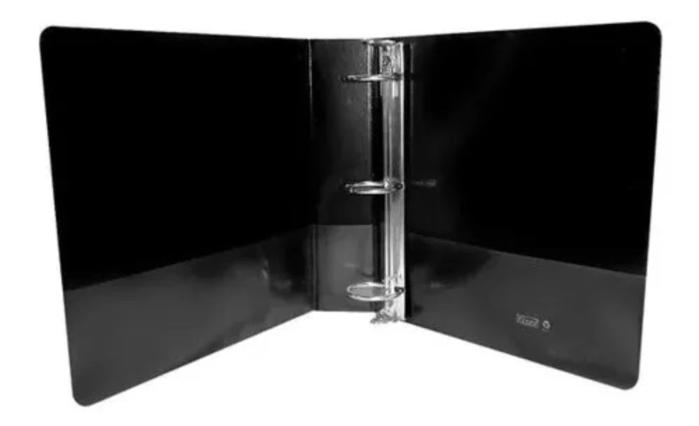 Carpeta kinera vinil aro "o" 2" negra c/12