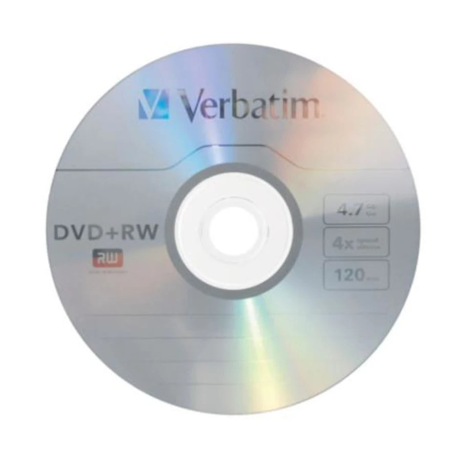 DVD+RW Verbatim 4X 4.7 GB 10PK Slim Case