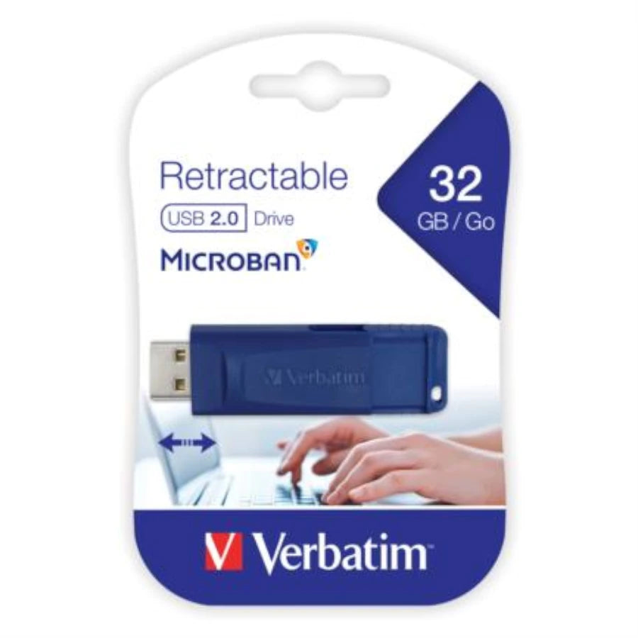 Memoria USB Verbatim de 32 GB Azul