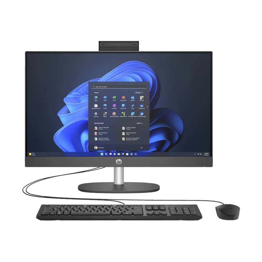 All In One Hp Proone 245 23.8" G10 Fhd Led Amd Ryzen 7 7730u 512gb Ssd 8gb 3 Windows 11 Home