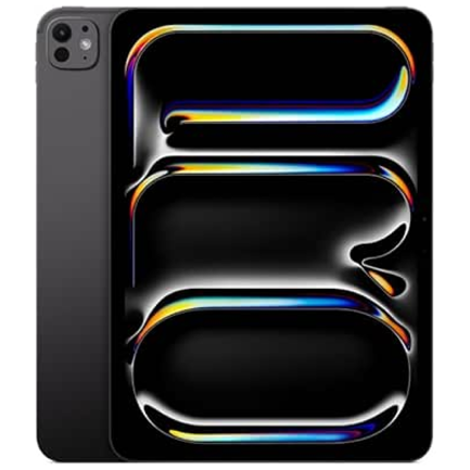 Tablet Apple iPad Pro M5 6Gen 11" Wi-Fi 256GB Cámara 12MP/12MP iPadOS 26 Negro con Cristal Estándar