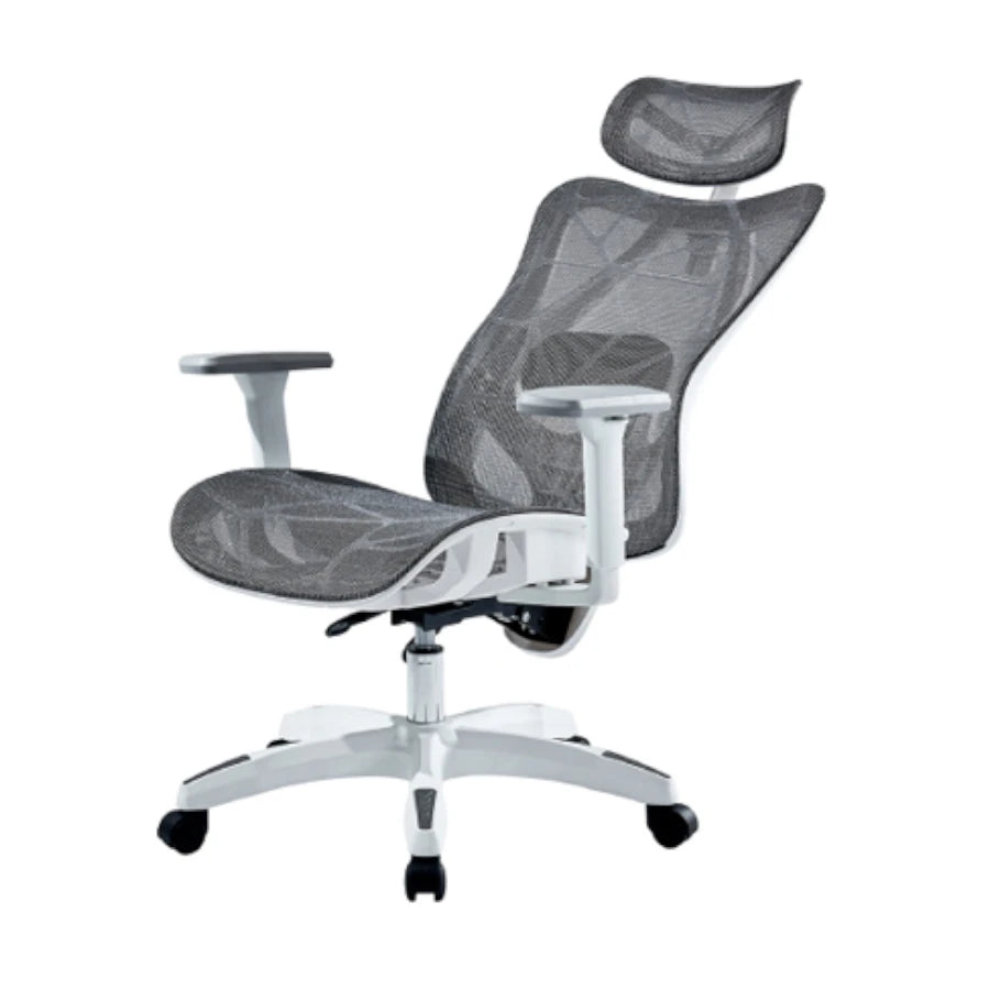 Silla de Oficina Ergonomica Acteck Floe Plus EC727 Soporta hasta 120 Kg 135° Inclinacion Elite Blanco