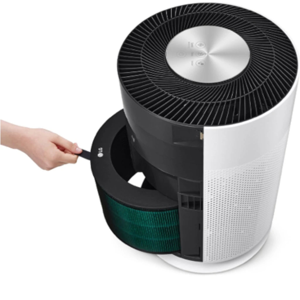 Purificador de Aire LG PuriCare 360° HIT con ThinQ Conexion Wi-Fi Color Blanco