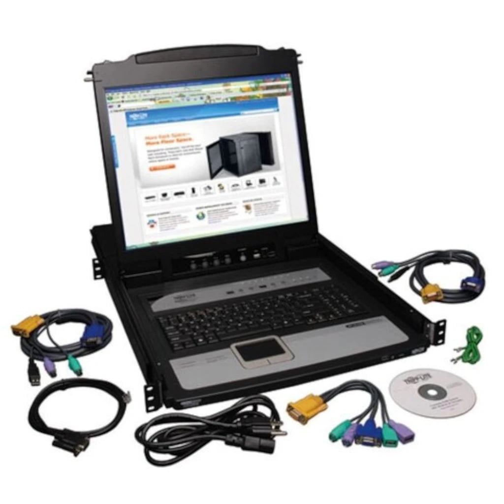 Consola Tripp Lite Multiplexor KVM Netcontroller VGA 19"