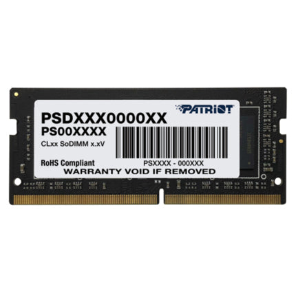 Memoria Patriot SODIMM DDR4 Signature 8GB 3200MHz CL22