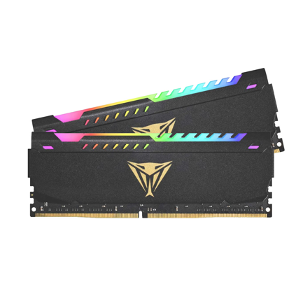 Memoria Patriot DIMM DDR4 Viper Steel RGB 32GB 3200MHZ KIT (2X16GB) CL18