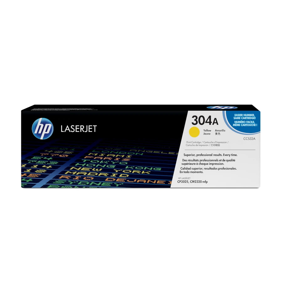 Toner hp cp2025 amarillo