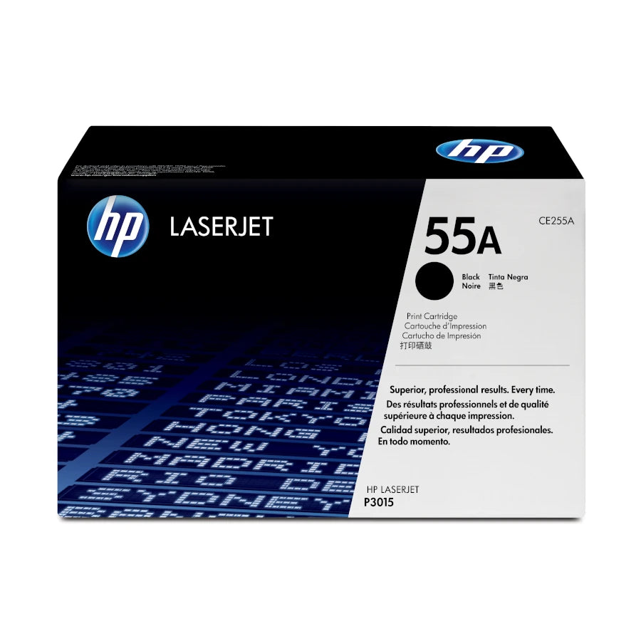 HP Cartucho de tóner original LaserJet 55A negro (CE255A)