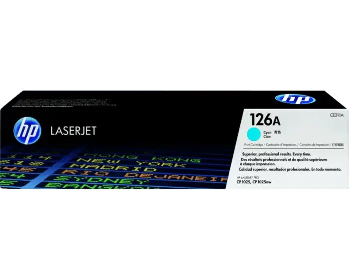 Toner hp 126 cyan cp1025